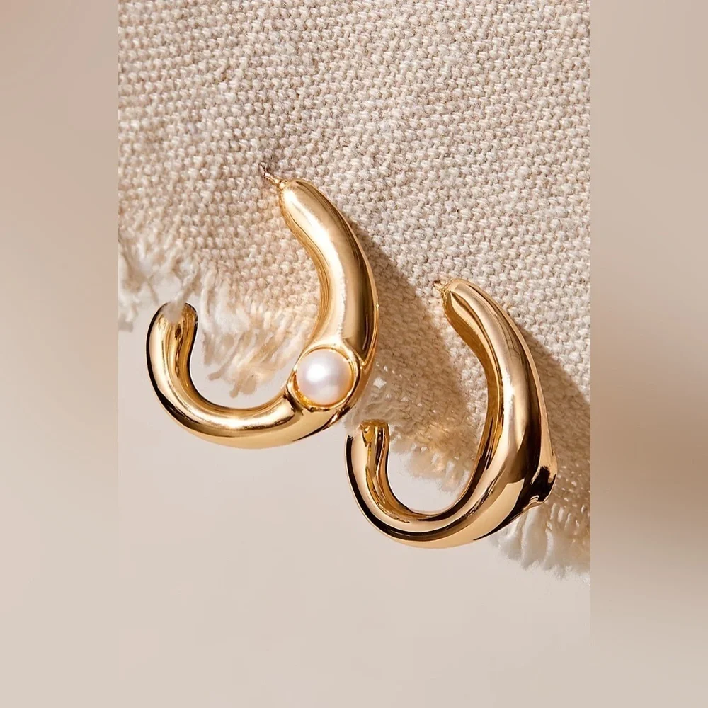 Free People NWT Leeada Lune Earrings